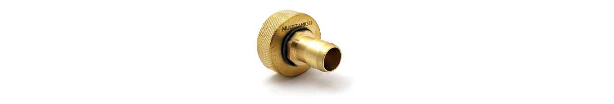 Raccordi S60x6 portagomma in ottone | Multitanks