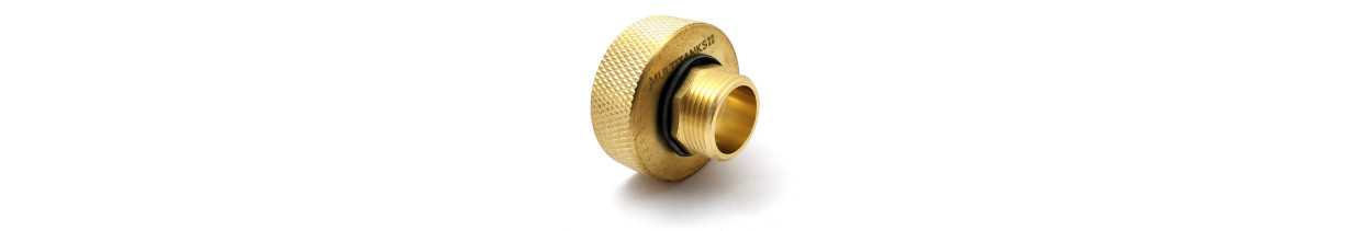 Raccordi S60x6 filettati maschio in ottone | Multitanks