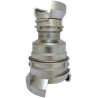 Réduction raccord pompier en inox