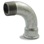 White-hearted malleable cast iron connections