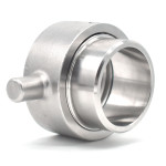 Raccord S60x6 en inox 316