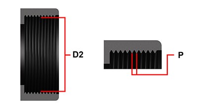 Nouveau Nouveau 1/2 3/4 1 2 Pouces Filetage IBC Adaptateur De