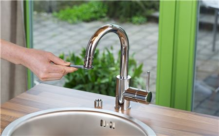Indoor Faucet Adapter Gardena - Bathroom Sink Tap Adapter