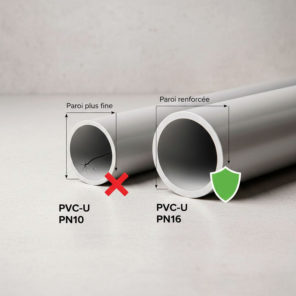 Pourquoi choisir le PVC-U PN16 ? Sécurité et Pression | Multitanks