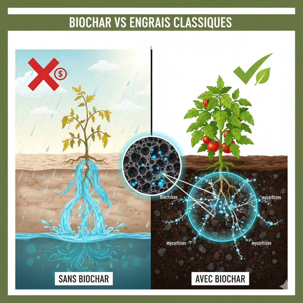 Biochar or Fertilizer? Why combine the two to save money