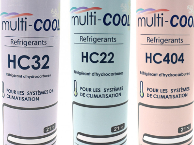 Multicool, un nuovo marchio di lattine di gas refrigerante