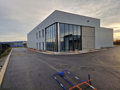 Upcoming reception of our future warehouse
