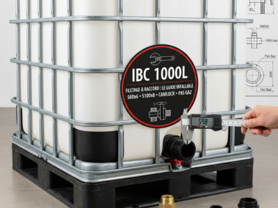 Cómo identificar la rosca adecuada para tu depósito de 1000L IBC y elegir el ajuste