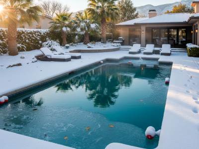 Poolwinterisierung und Bewässerung: Der Leitfaden zum Frostschutz