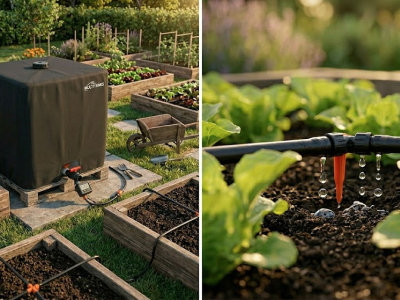 Automating IBC Tank Vegetable Garden Watering: Complete Guide 2026