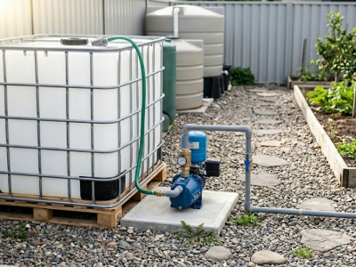 IBC Tank Under Pressure: Which Pump or Pressure Booster to Choose?