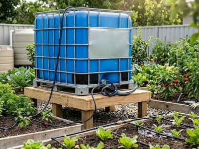 Drip Irrigation on 1000L IBC Tank: Step-by-Step Assembly