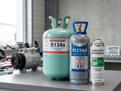 Duracool 12a, R134a ou R1234yf : le comparatif clim auto