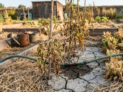 Sauver son potager après la canicule : les bons réflexes
